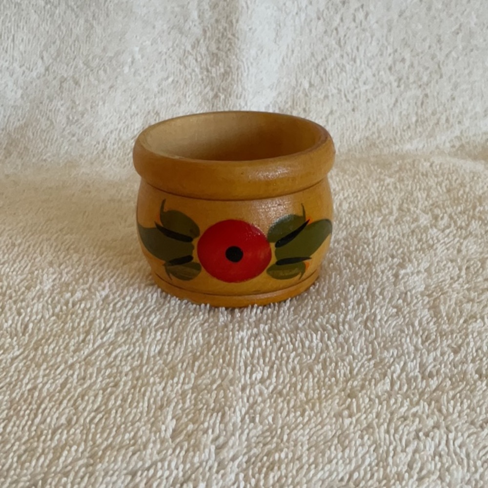 Wooden Handmade Decorative Pot